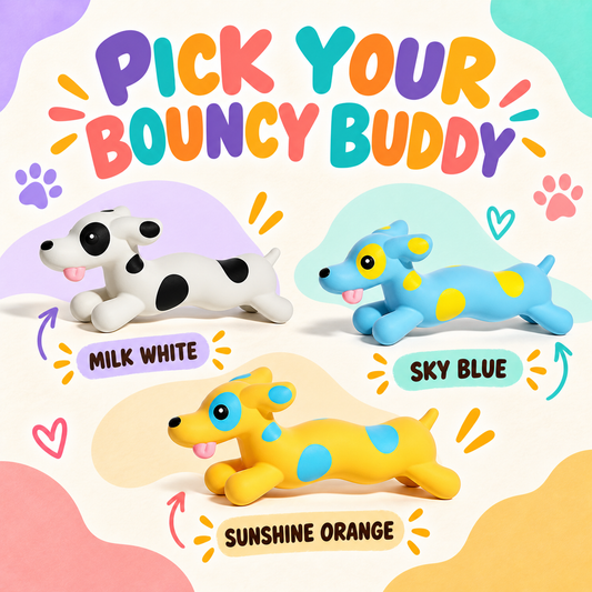 Bouncy Buddies Latex Dog Toy product view
