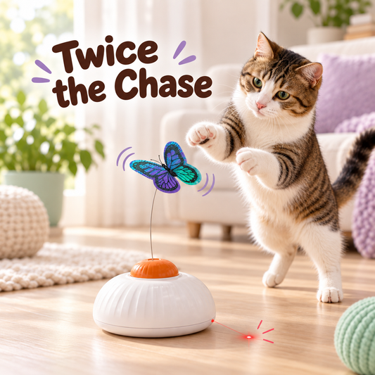 Flutter & Beam Butterfly Chase Toy — lifestyle