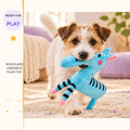 Woodland Longneck Plush Toy in a playful lifestyle scene