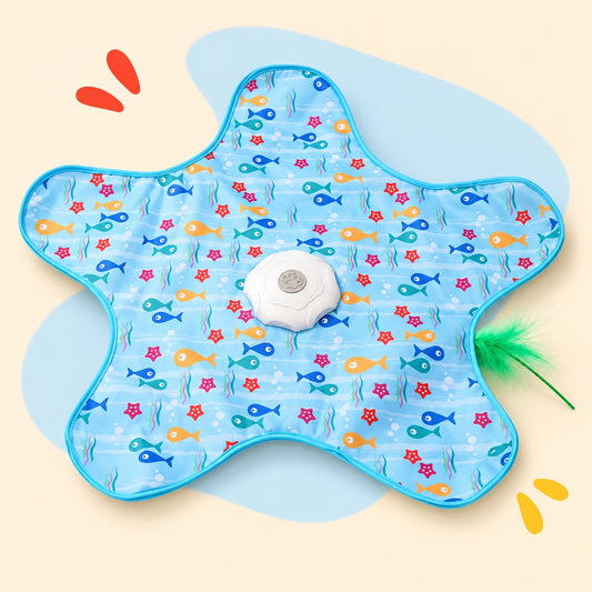 Starry Pounce Interactive Cat Toy