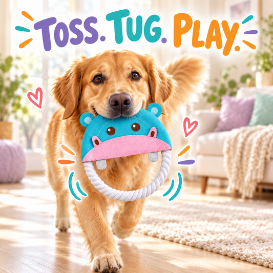 Splash & Tug Flying Ring in a playful lifestyle scene