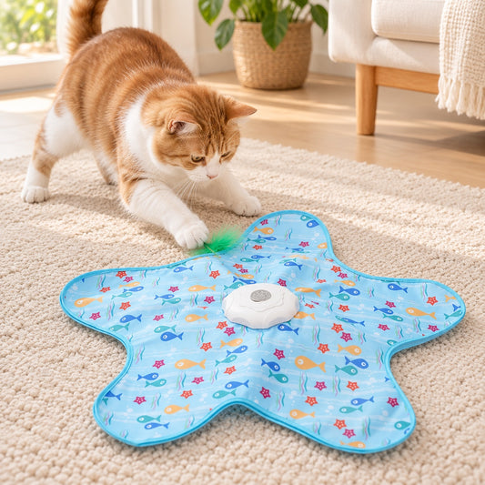 Starry Pounce Interactive Cat Toy