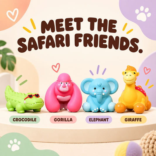 Safari Squeak Latex Toy product view