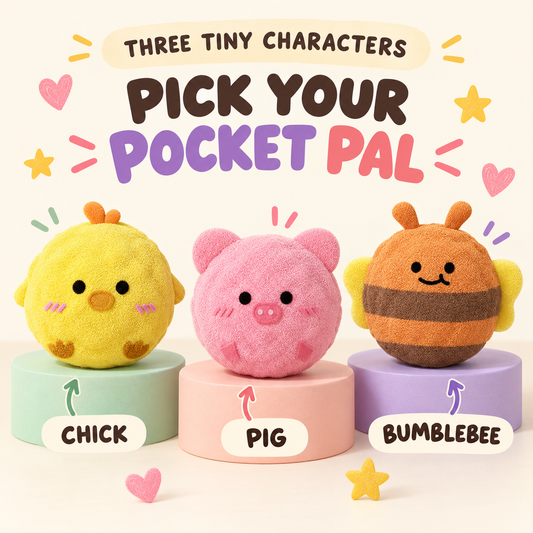 Pocket Puff Squeaky Ball product view