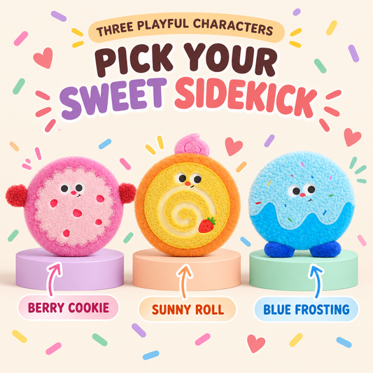 Sprinkle Squeak Plush Disc product view