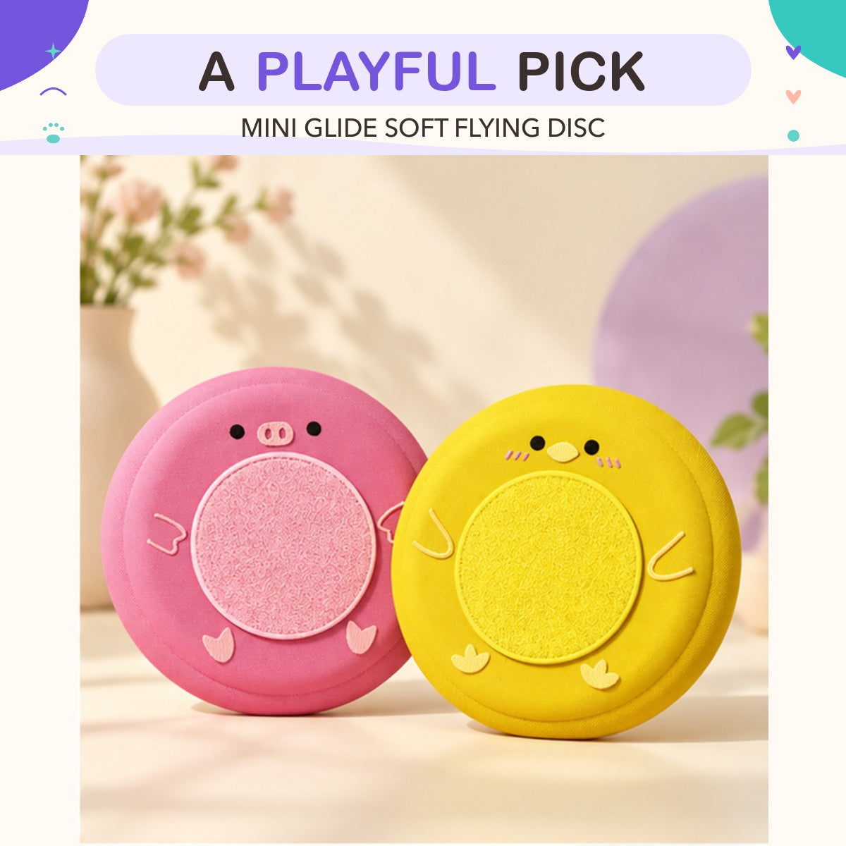 Mini Glide Soft Flying Disc product view