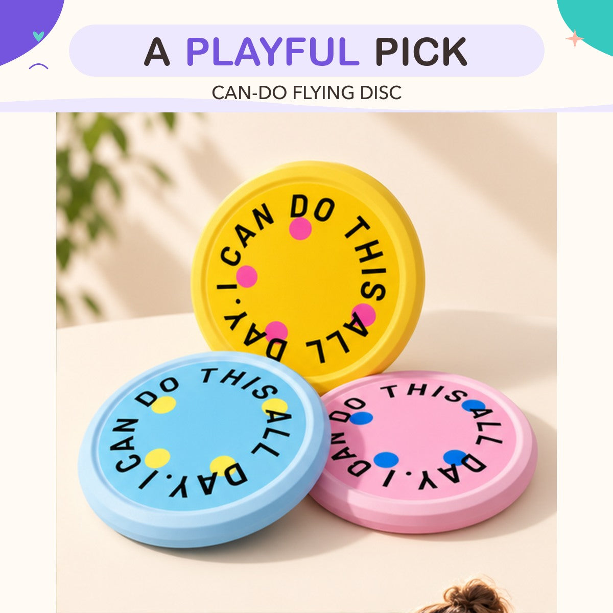 Can-Do Flying Disc product view