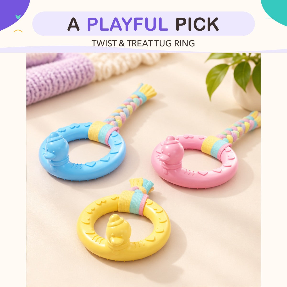 Twist & Treat Tug Ring product view