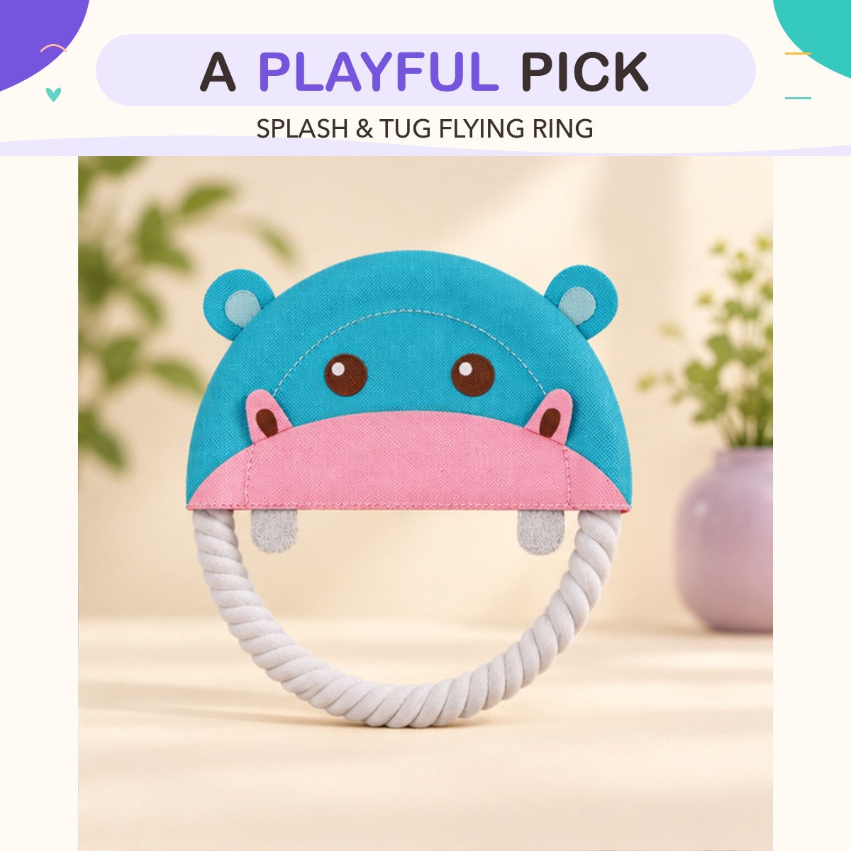 Splash & Tug Flying Ring product view