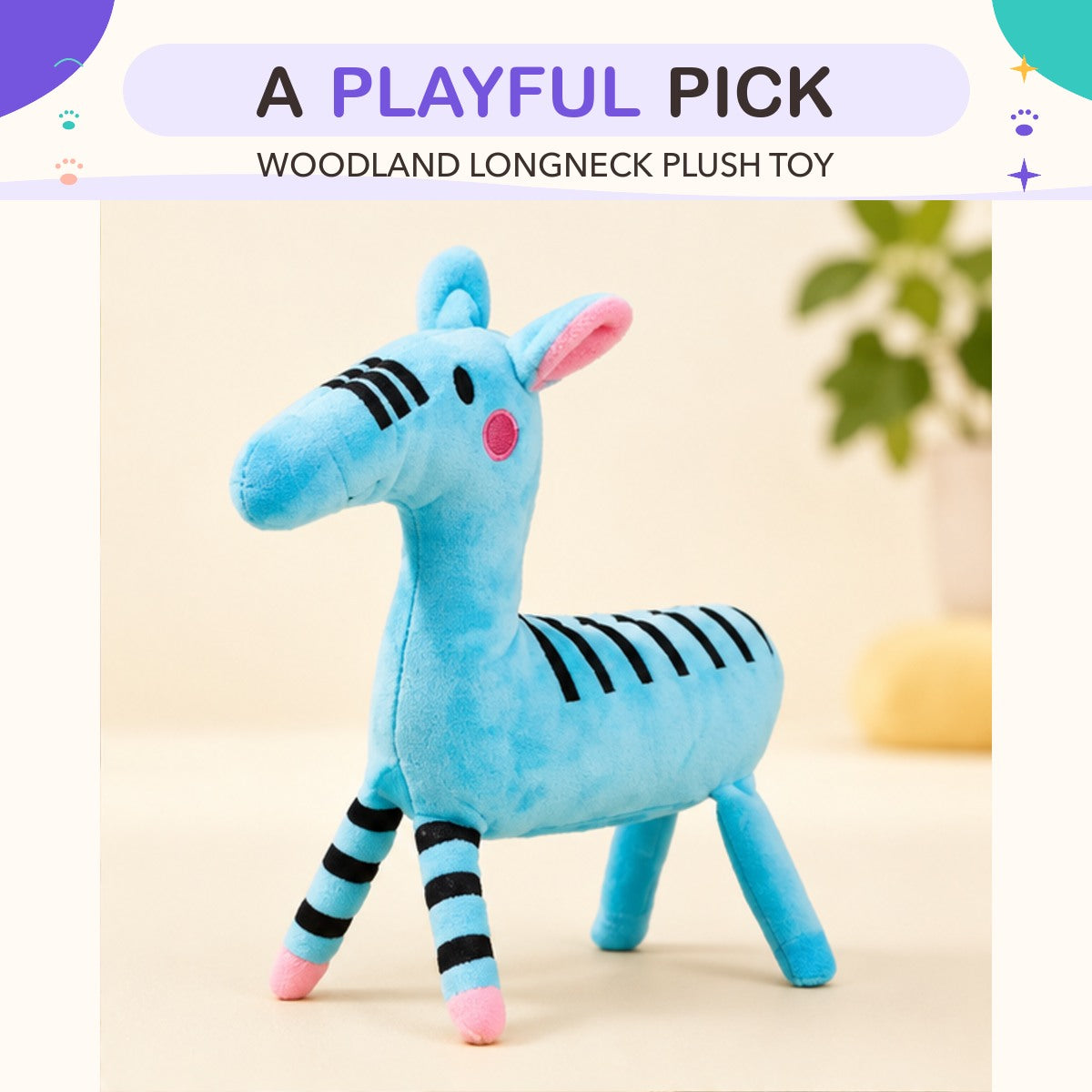 Woodland Longneck Plush Toy product view