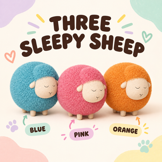 Woolly Roll Squeaky Sheep product view