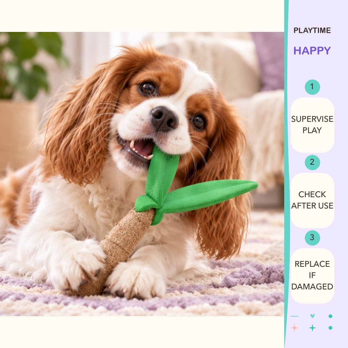 Palm Play Chew Stick play and care guide