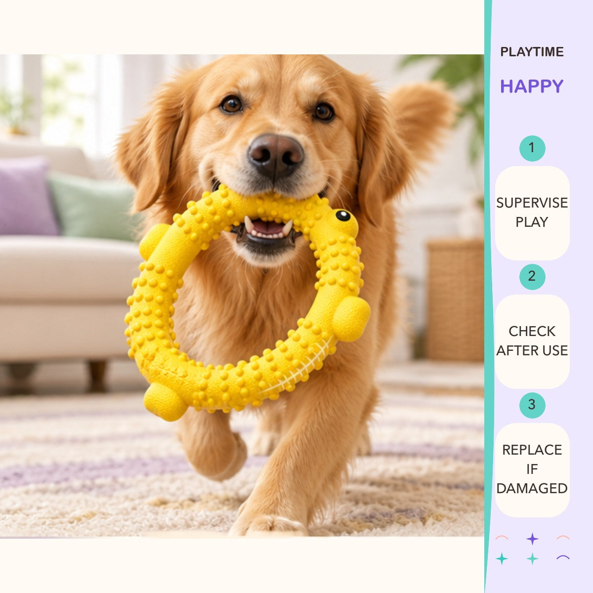 Aqua Grip Fetch Ring play and care guide