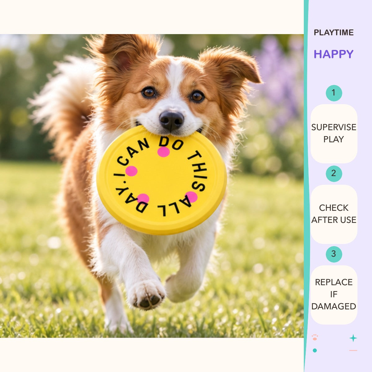 Can-Do Flying Disc play and care guide