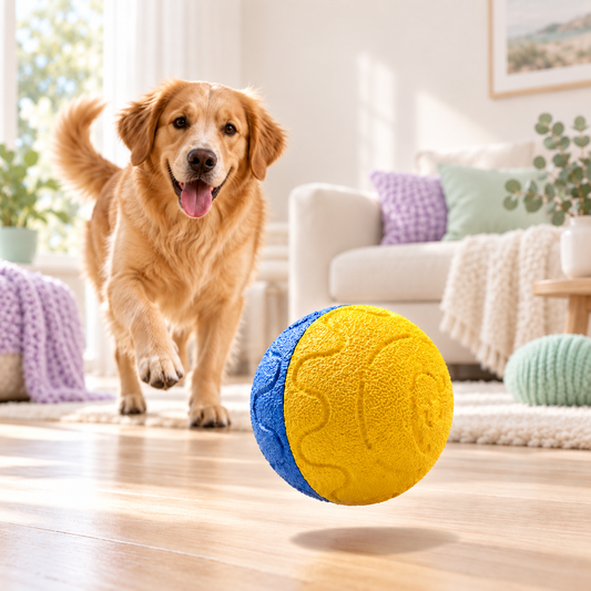 Bounce Buddy Textured Dog Ball — hero