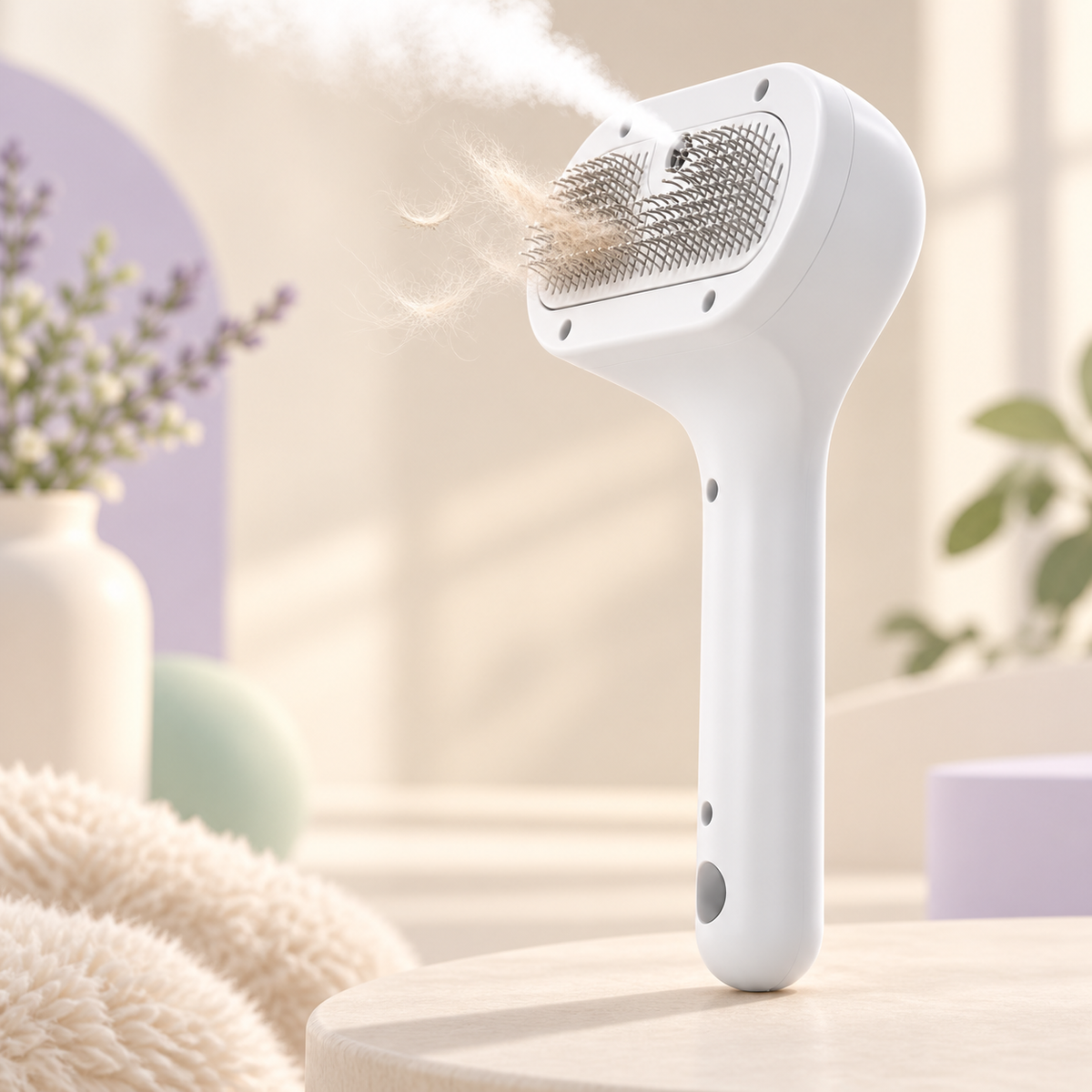 Mist & Groom pet slicker brush for cats and dogs