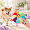 Rainbow Sound Disc Pet Toy — hero